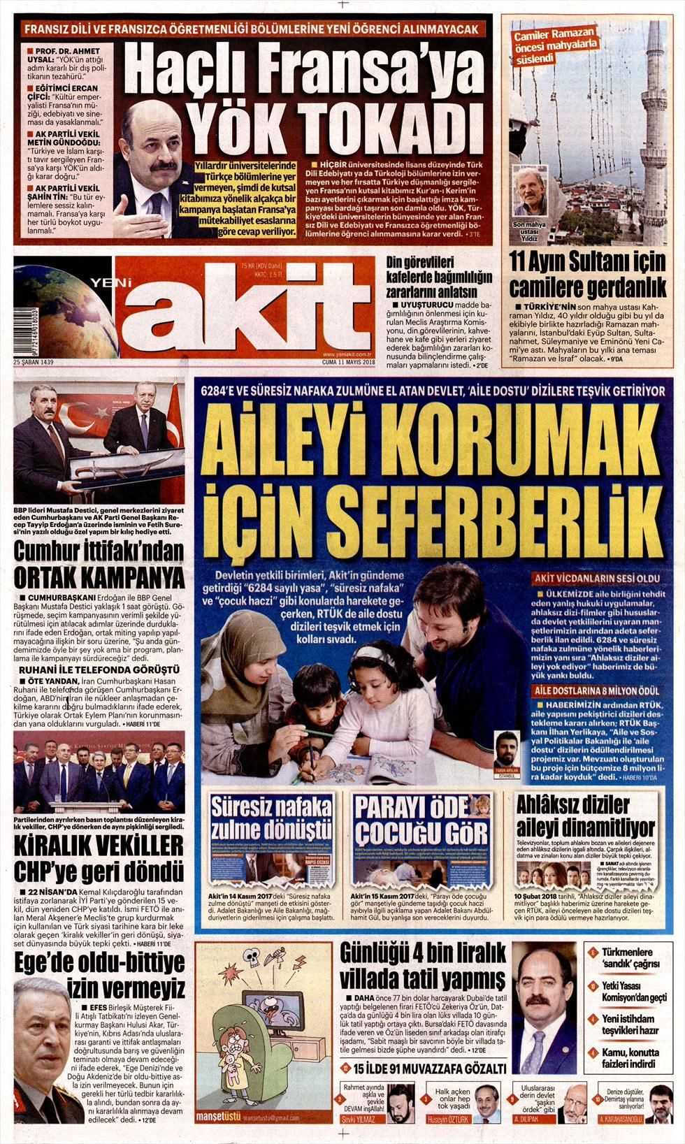 Gazetesi Manşetleri, Gazeteler