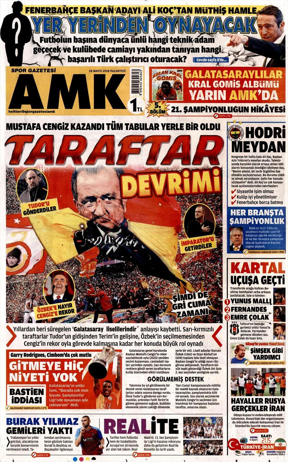 Gazetesi Manşetleri, Gazeteler