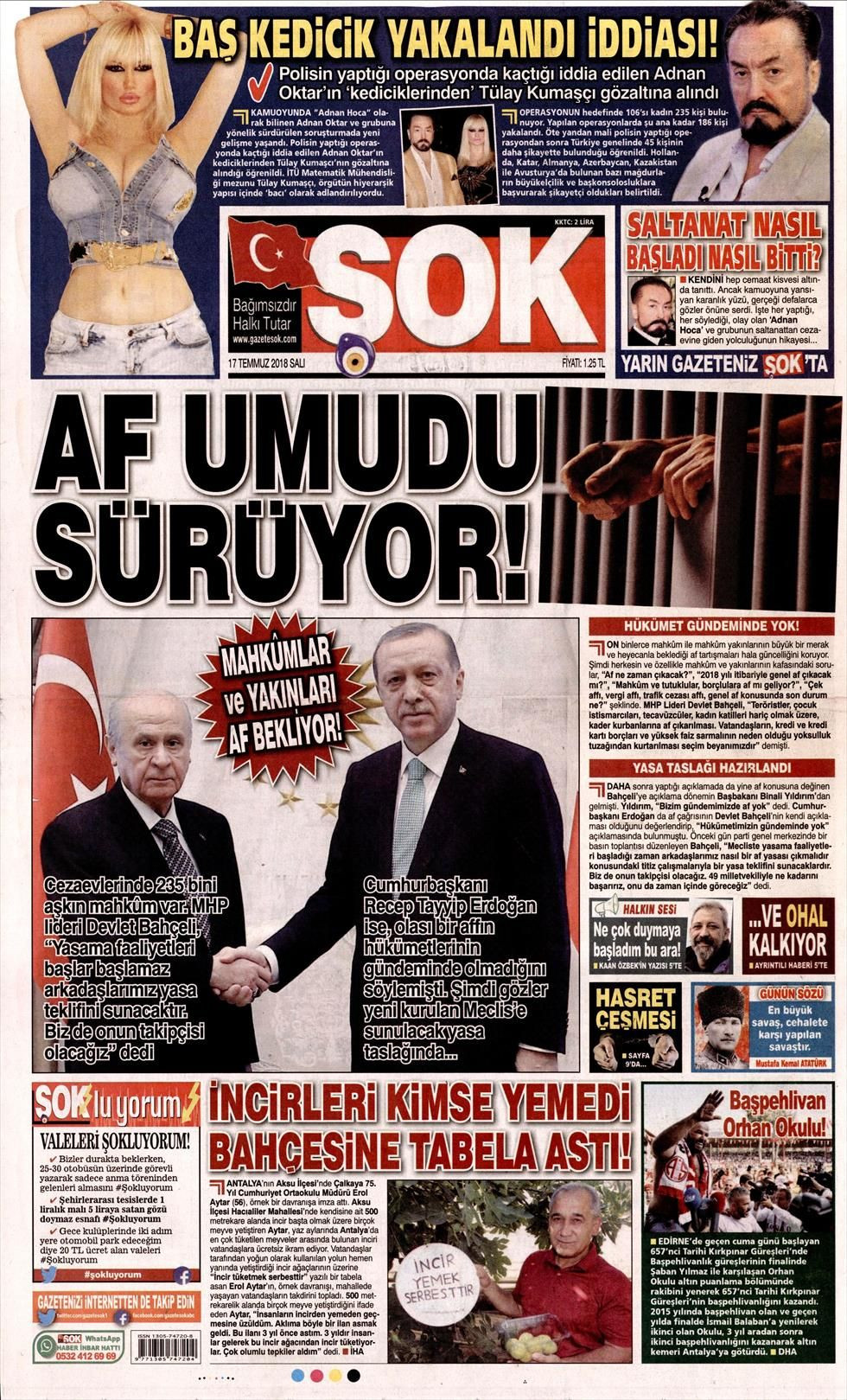 Gazetesi Manşetleri, Gazeteler