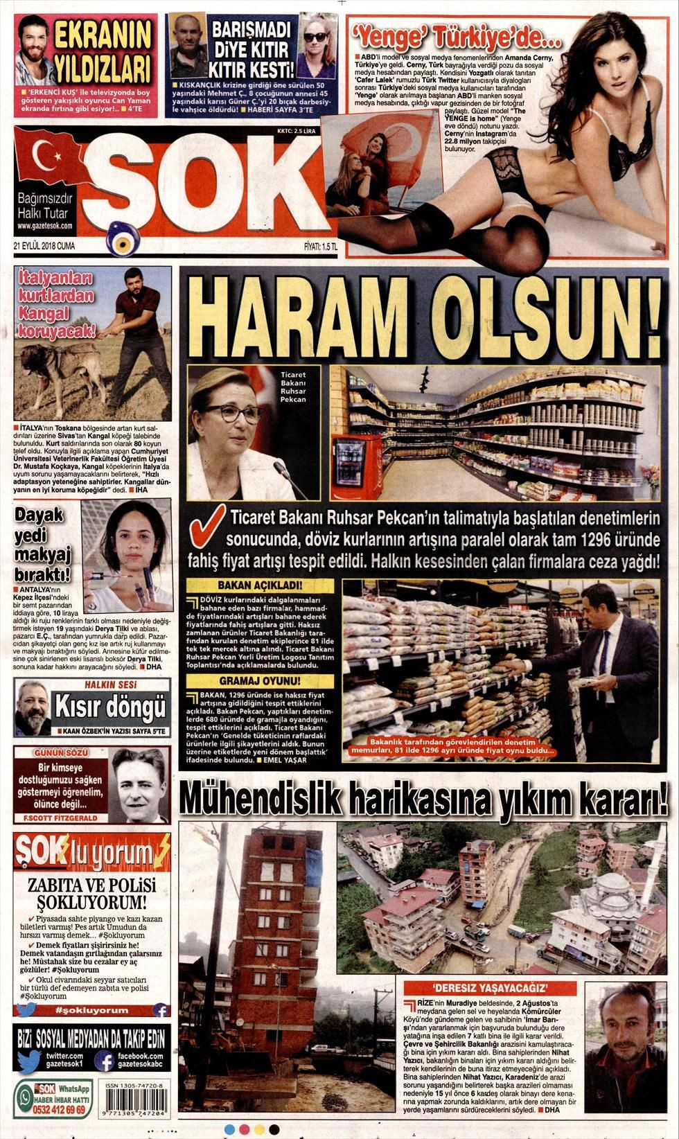 Gazetesi Manşetleri, Gazeteler