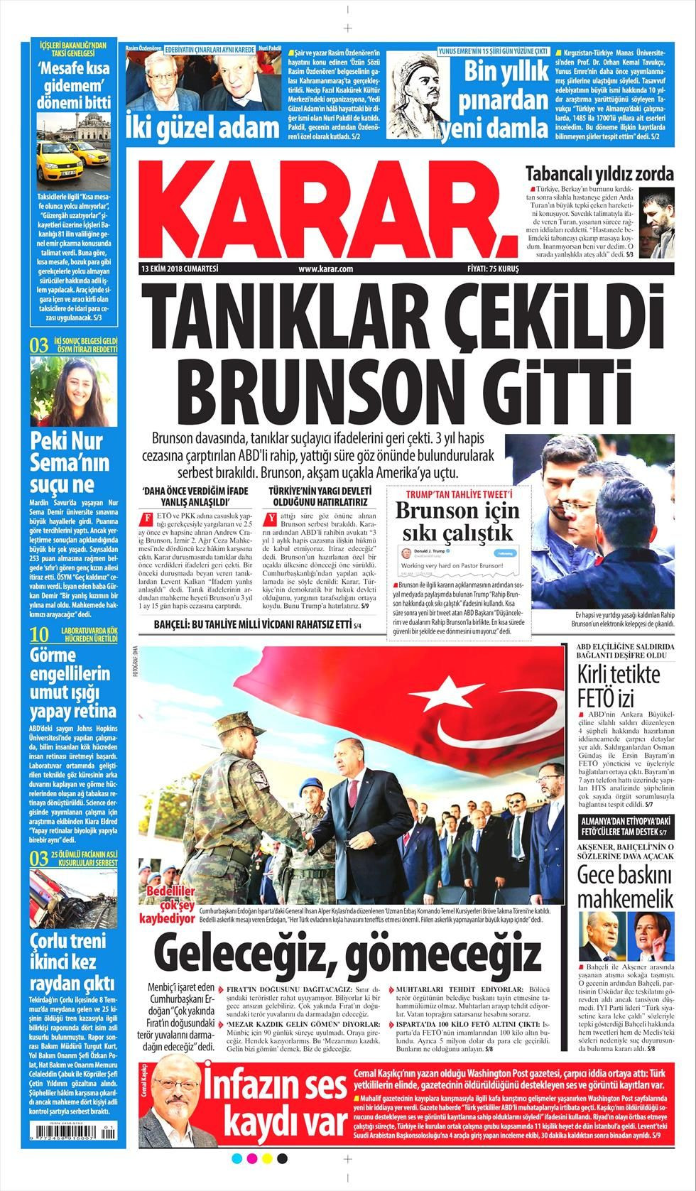 Gazetesi Manşetleri, Gazeteler