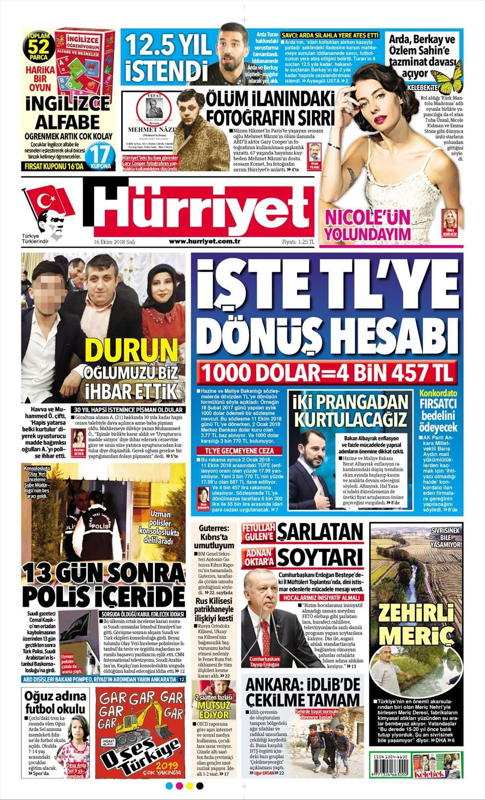 Gazetesi Manşetleri, Gazeteler