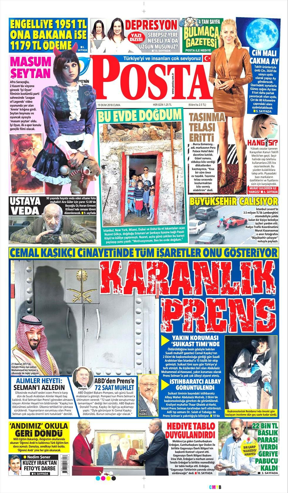 Gazetesi Manşetleri, Gazeteler
