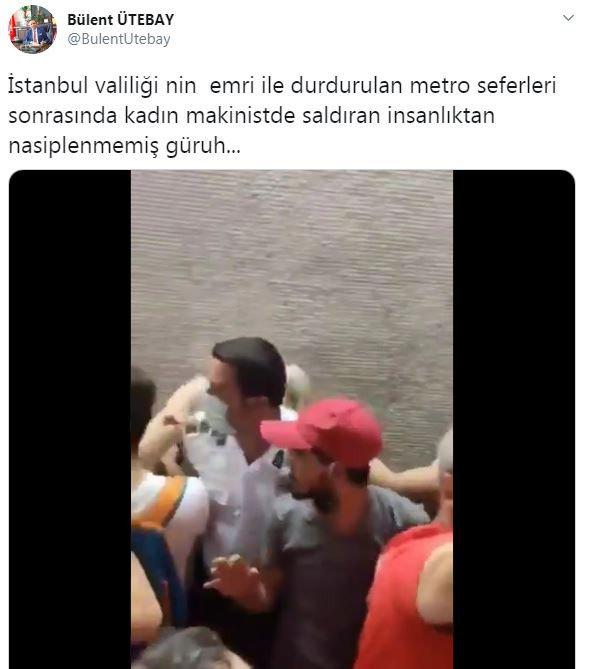 Metro Ve Tramvay Seferleri Durunca Kadin Makiniste Saldirdilar Guncel