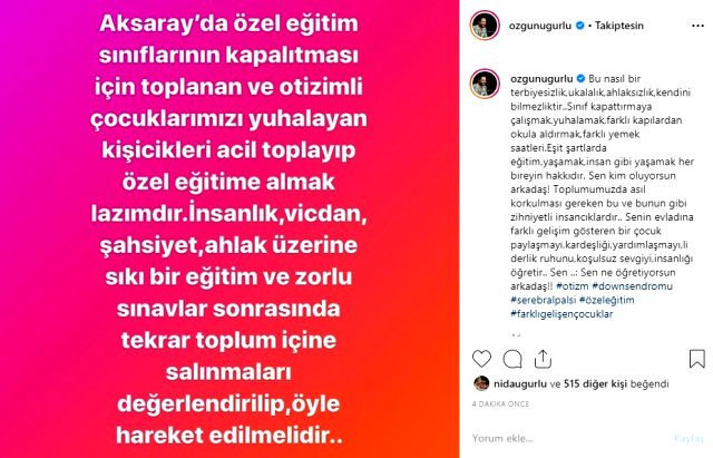 Down Sendromlu Oglu Olan Sarkici Ozgun Isyan Etti Magazin