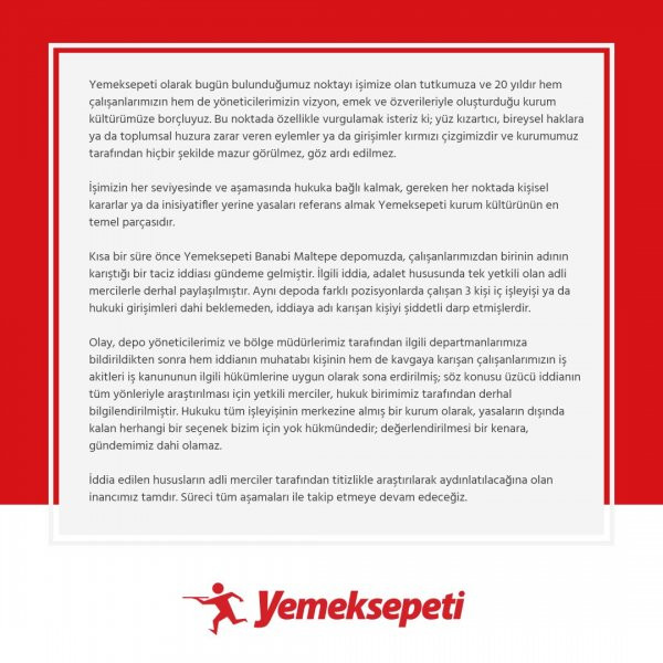Yemeksepeti Nde Cocuga Cinsel Istismar Iddiasi 3 Sayfa